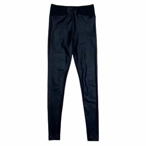 ASOS Black Faux Leather Leggings Size 4